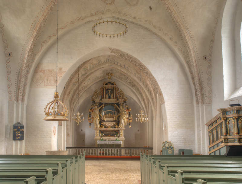 Dorfkirche in Draby, Foto: Erich Volland