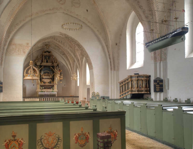 Dorfkirche in Draby, Foto: Erich Volland