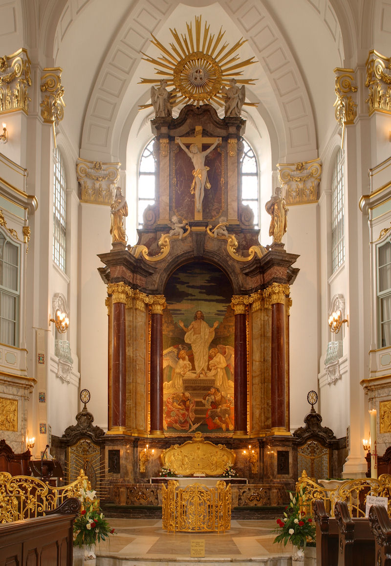 Michaeliskirche in Hamburg, Foto: Erich Volland