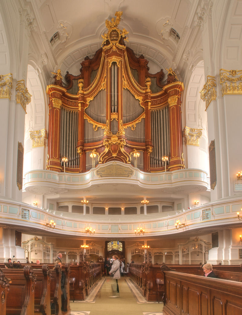 Michaeliskirche in Hamburg, Foto: Erich Volland