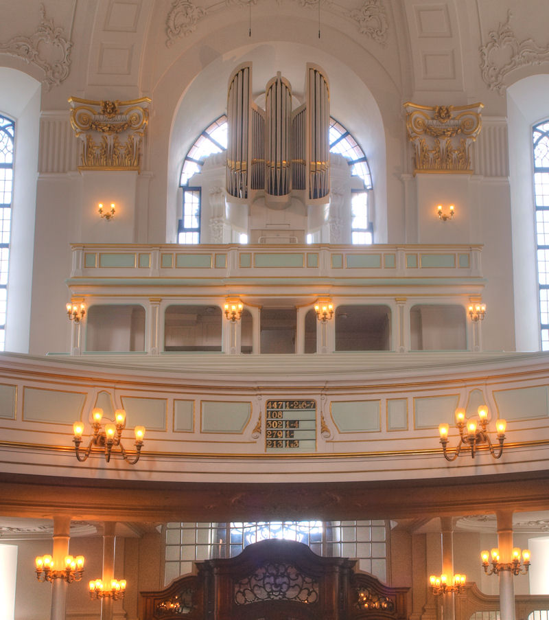 Michaeliskirche in Hamburg, Foto: Erich Volland