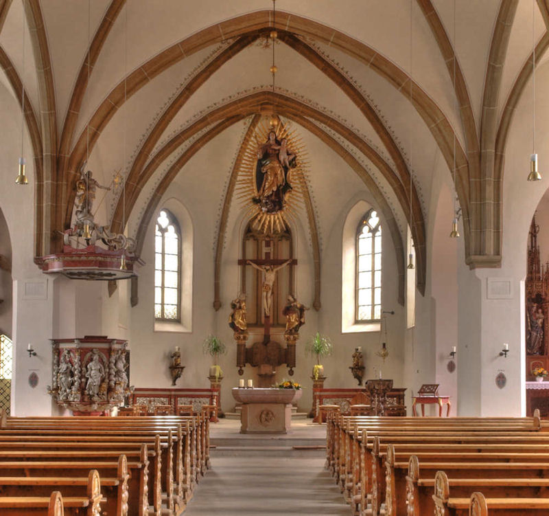 Pfarrkirche in Rietberg, Foto: Erich Volland