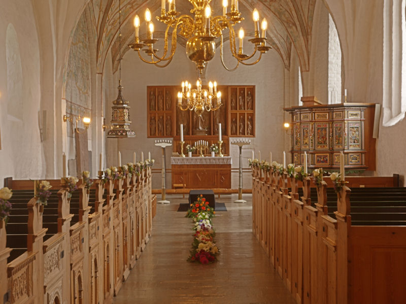 Dorfkirche in Saltum, Foto: Erich Volland