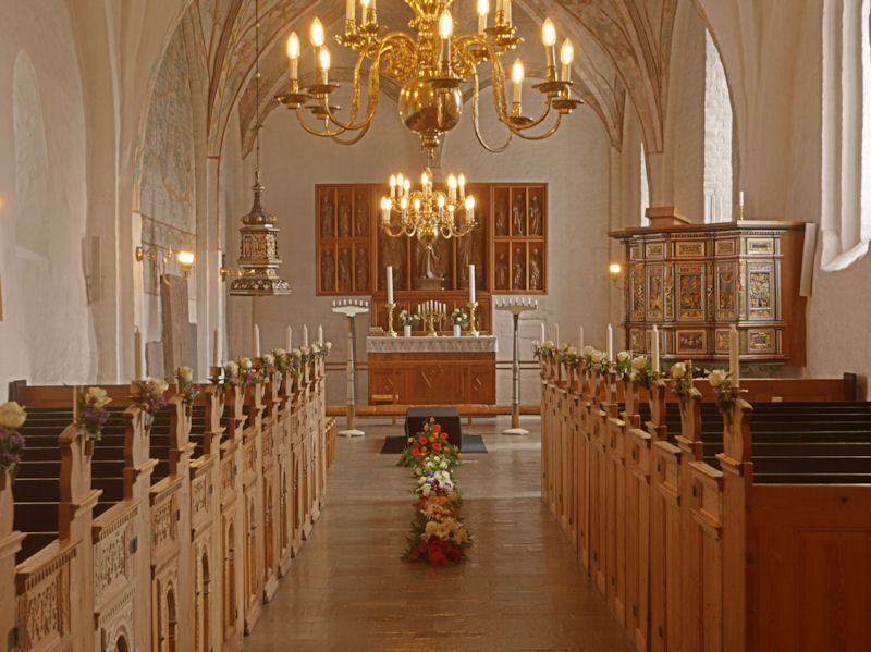 Dorfkirche in Saltum, Foto: Erich Volland