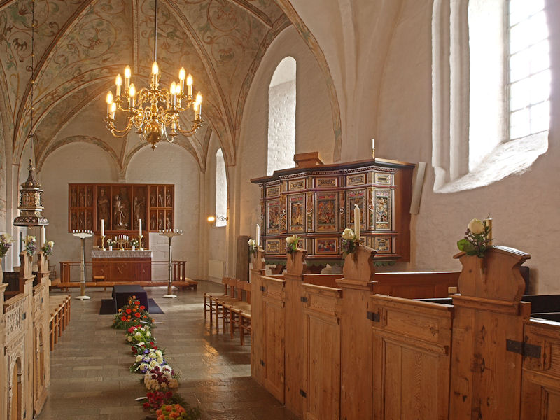 Dorfkirche in Saltum, Foto: Erich Volland